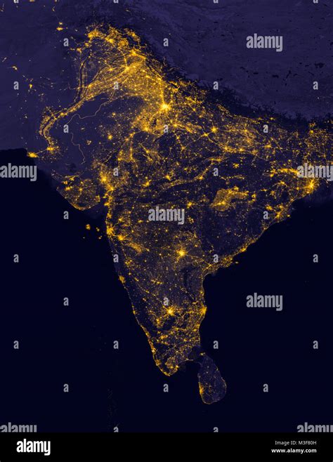 night india|india in night from space.